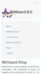Mobile Screenshot of bitwizard.nl
